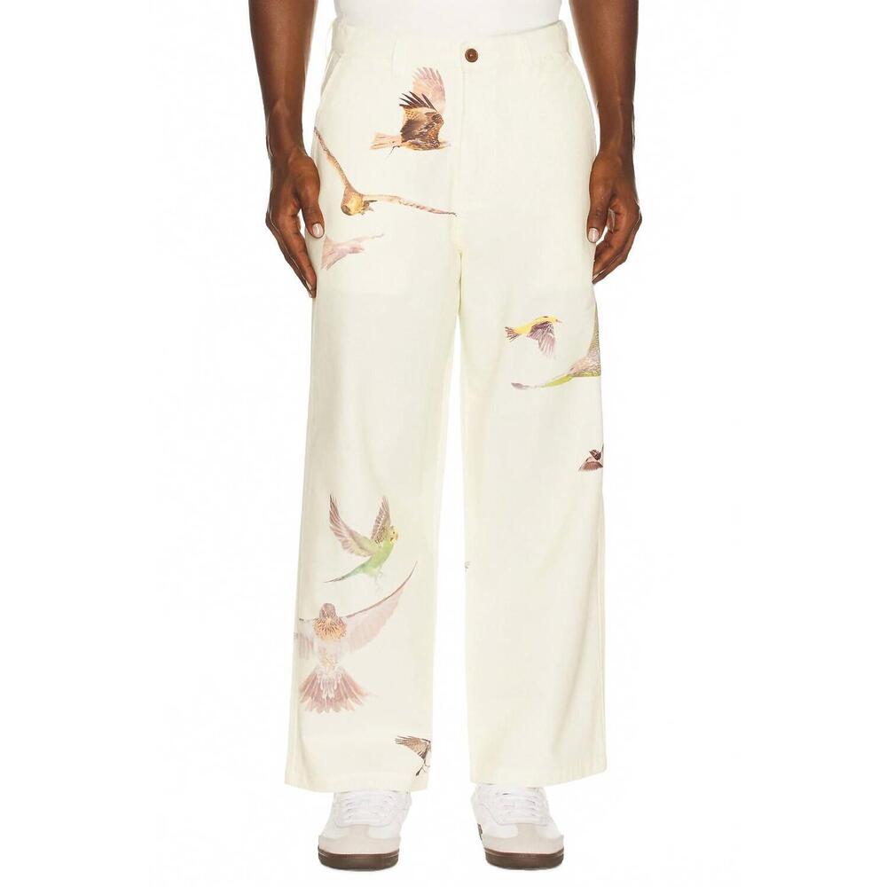 NEW STUDENTS GOLF daybreak baggy pants in nude